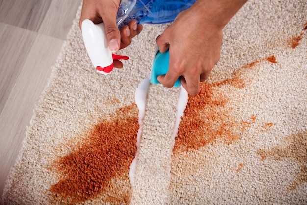 Эффективные методы и средства для удаления пятен и загрязнений с коврового покрытия